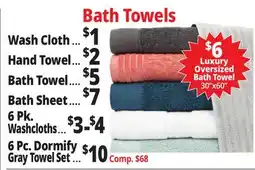 Ocean State Job Lot Bath Towels offer