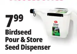 Ocean State Job Lot Birdseed Pour & Store Seed Dispenser offer