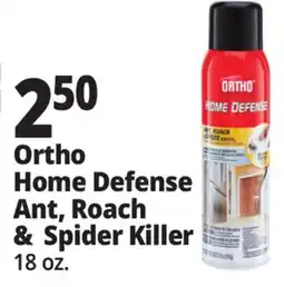 Ocean State Job Lot Ortho Home Defense Ant, Roach & Spider Killer offer
