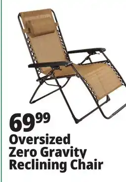 Ocean State Job Lot Oversized Zero Gravity Reclining Chair offer