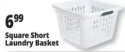 Ocean State Job Lot Square Short Laundry Basket offer