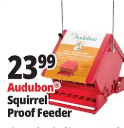 Ocean State Job Lot Audubon Squirrel Proof Feeder offer
