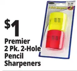 Ocean State Job Lot Premier 2 Pk. 2-Hole Pencil Sharpeners offer
