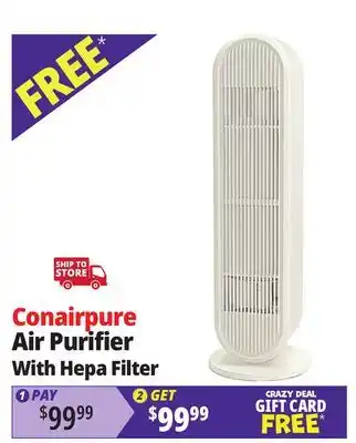 Ocean State Job Lot Conairpure Air Purifier With Hepa Filter offer