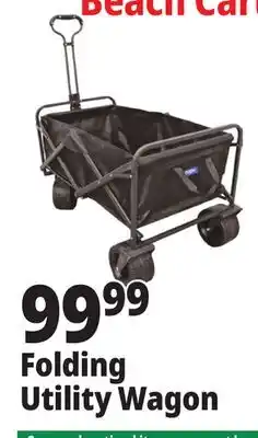 Ocean State Job Lot Folding Utility Wagon offer