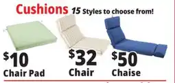 Ocean State Job Lot Cushions offer