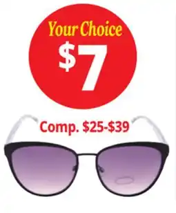 Ocean State Job Lot Sunglasses offer