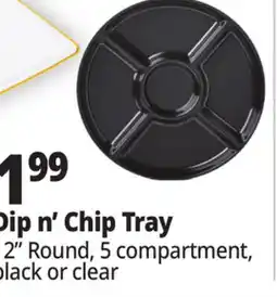 Ocean State Job Lot Dip n' Chip Tray offer