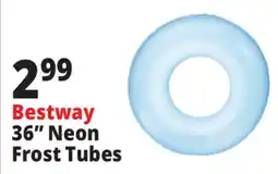 Ocean State Job Lot Bestway 36 Neon Frost Tubes offer