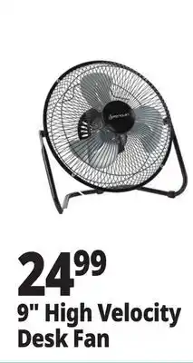 Ocean State Job Lot High Velocity Desk Fan offer