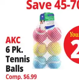 Ocean State Job Lot AKC 6 Pk. Tennis Balls offer