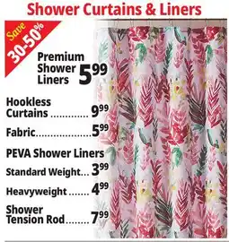 Ocean State Job Lot Shower Curtains & Liners offer