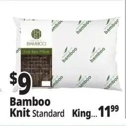 Ocean State Job Lot Essence of Bamboo Knit Jumbo Pillow offer