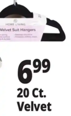 Ocean State Job Lot Velvet Suit Hangers 20 Count offer