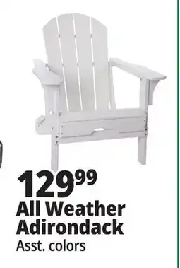 Ocean State Job Lot All Weather Adirondack offer