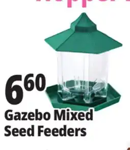 Ocean State Job Lot Gazebo Mixed Seed Feeders offer