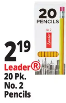 Ocean State Job Lot Leader 20 Pk. No. 2 Pencils offer