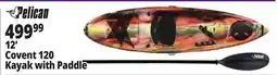 Ocean State Job Lot 12' Covent 120 Kayak with Paddle offer