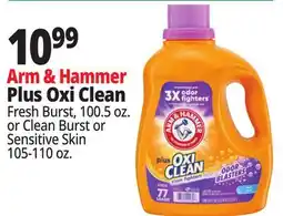 Ocean State Job Lot Arm & Hammer Plus Oxi Clean offer