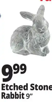 Ocean State Job Lot Stone Rabbit Statue offer