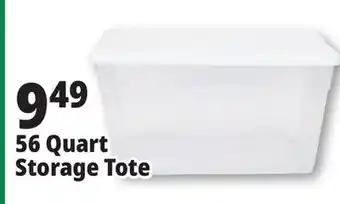 Ocean State Job Lot 56 Quart Storage Tote offer
