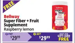 Ocean State Job Lot Bellway Super Fiber + Fruit Supplement offer