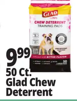 Ocean State Job Lot 50 Ct. Glad Chew Deterrent offer