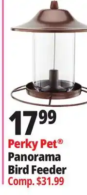 Ocean State Job Lot Perky Pet Panorama Bird Feeder offer
