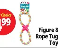 Ocean State Job Lot Figure 8 Rope Tug Toy offer