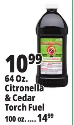 Ocean State Job Lot 64 Oz. Citronella & Cedar Torch Fuel offer