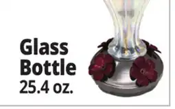 Ocean State Job Lot Yankee Trader Glass Hummingbird Feeder offer