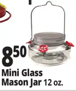 Ocean State Job Lot Mini Glass Mason Jar offer