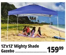 Ocean State Job Lot Mighty Shade 12' x 12' One-Touch Pop-Up Gazebo offer