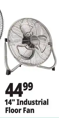 Ocean State Job Lot 14 Industrial Floor Fan offer