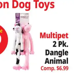 Ocean State Job Lot Multipet 2 Pk. Dangle Animal offer