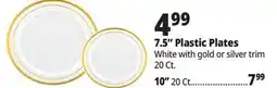 Ocean State Job Lot 7.5 Plastic Plates offer