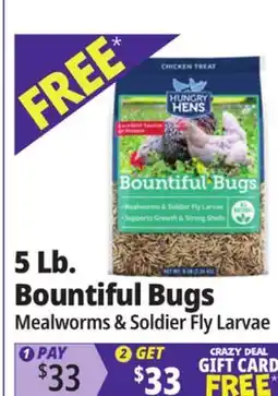 Ocean State Job Lot 5 Lb. Bountiful Bugs offer