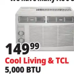 Ocean State Job Lot Cool-Living 5 000 BTU Window Air Conditioner offer