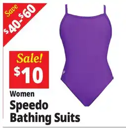Ocean State Job Lot Women Speedo Bathing Suits offer