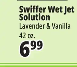 Ocean State Job Lot Swiffer Wet Jet Solution offer
