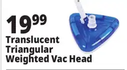 Ocean State Job Lot Translucent Triangular Weighted Vac Head offer