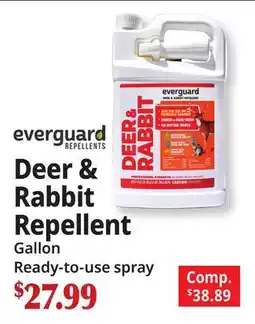 Ocean State Job Lot Everguard Deer & Rabbit Repellent offer