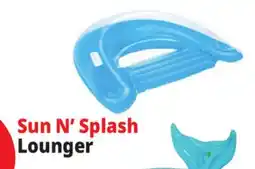 Ocean State Job Lot Sun N' Splash Lounger offer