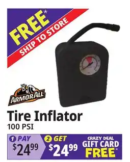 Ocean State Job Lot Tire Inflator offer