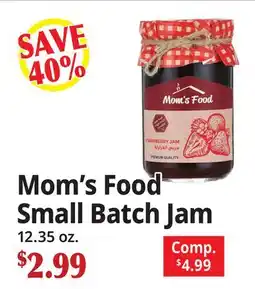 Ocean State Job Lot Mom's Food Small Batch Jam offer
