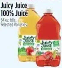 Pioneer Supermarkets Juicy Juice 100% Juice offer