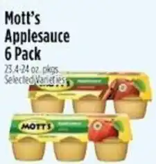 Pioneer Supermarkets Mott's Applesauce offer