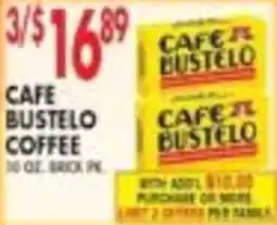Met Foodmarkets Cafe bustelo coffee offer