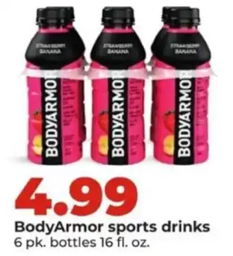 Hy-Vee BodyArmor sports drinks offer