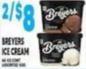 Associated Breyers ice cream offer